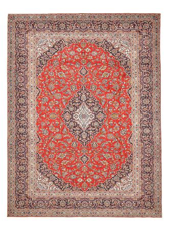 Tapis persan - Keshan - 403 x 294 cm - rouge