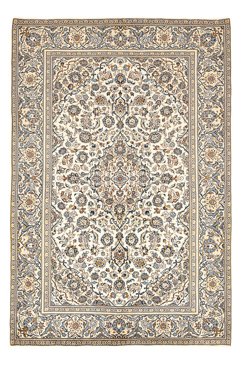 Perser Rug - Keshan - 294 x 196 cm - sand