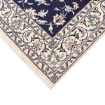 Tapis persan - Nain - 194 x 146 cm - bleu foncé