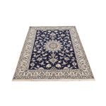 Tapis persan - Nain - 194 x 146 cm - bleu foncé