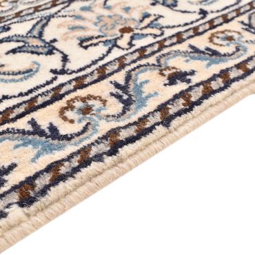 Tapis persan - Nain - 198 x 152 cm - beige clair