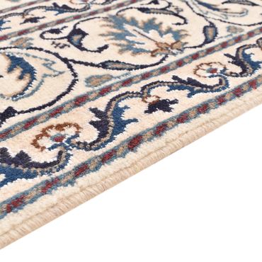 Persisk teppe - Nain - 197 x 147 cm - lys beige