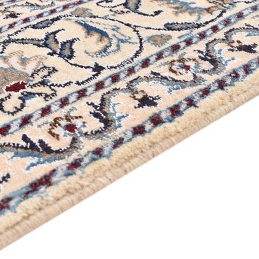 Tapis persan - Nain - 203 x 150 cm - bleu foncé