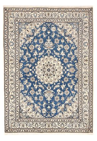 Tapis persan - Nain - 234 x 166 cm - bleu