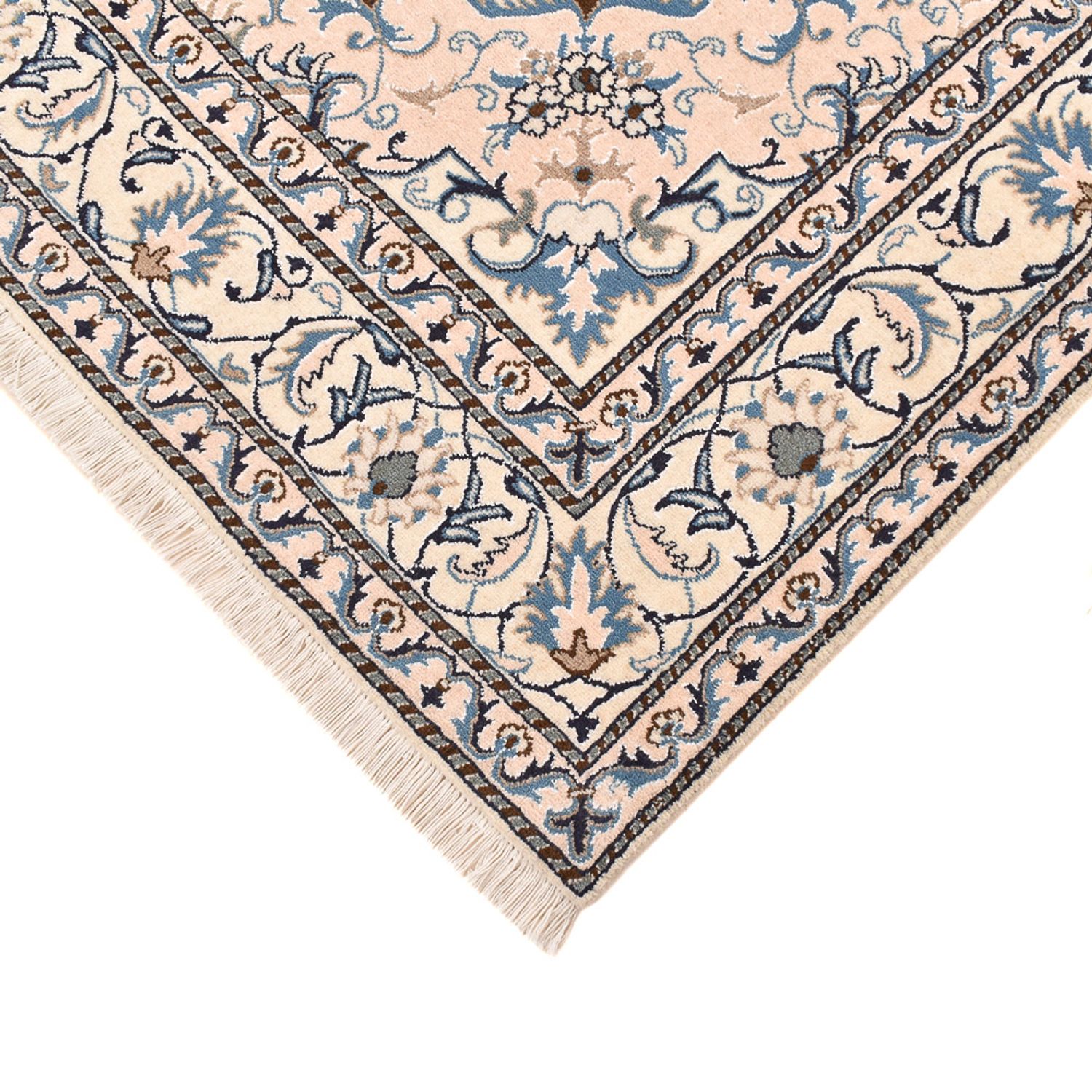 Tapis persan - Nain - 230 x 167 cm - beige clair