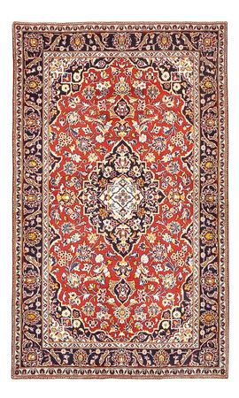 Alfombra persa - Keshan - 205 x 124 cm - rojo