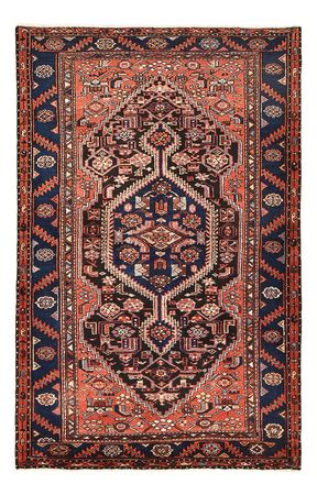 Tapis persan - Bidjar - 206 x 132 cm - rouge clair