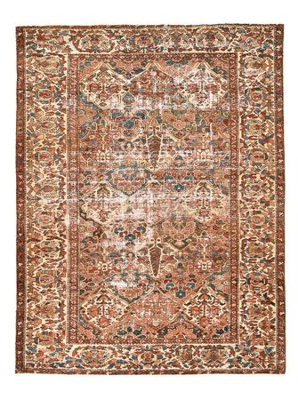 Vintage Rug - 202 x 150 cm - dark beige