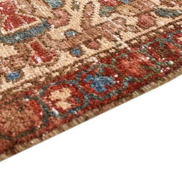 Tapis vintage - 202 x 150 cm - beige foncé