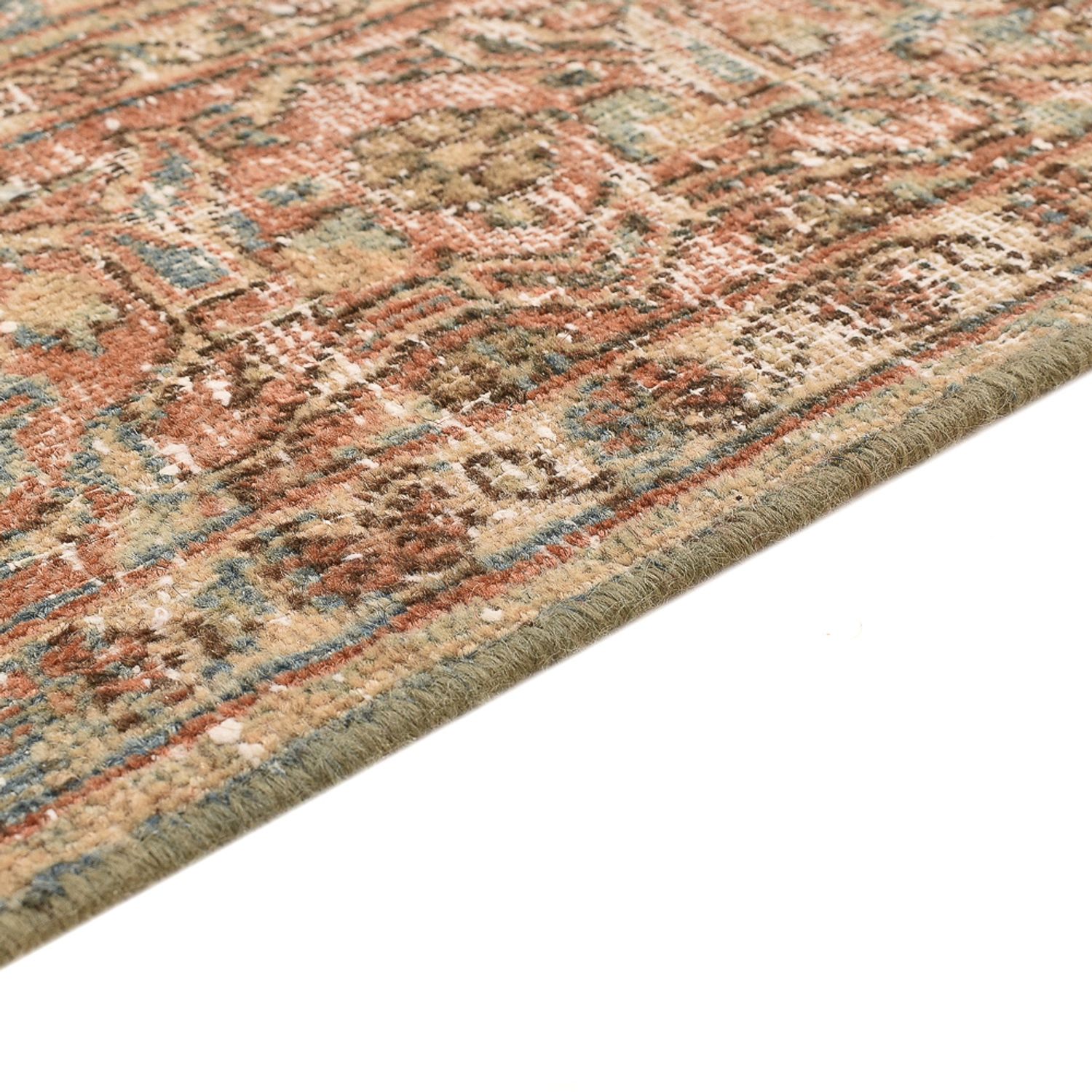 Vintage Teppich - 200 x 130 cm - dunkelbeige