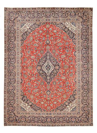 Tapis persan - Keshan - 387 x 285 cm - rouge