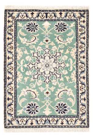 Tapis persan - Nain - 87 x 60 cm - vert clair