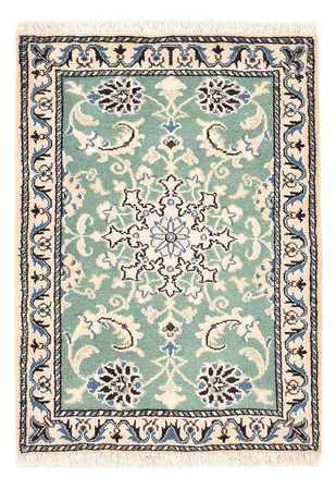 Perser Rug - Nain - 89 x 60 cm - light green