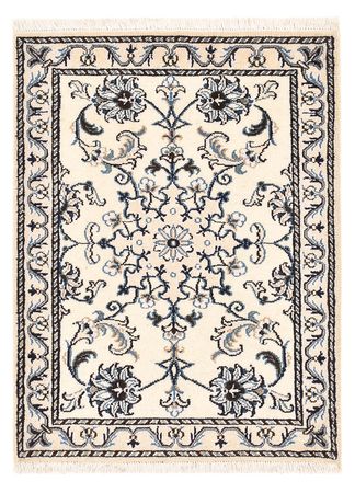 Alfombra persa - Nain - 86 x 59 cm - crema