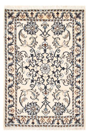 Tapis persan - Nain - 88 x 58 cm - crème