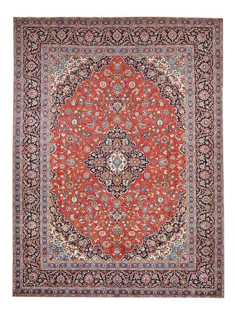 Tapis persan - Keshan - 405 x 303 cm - rouge