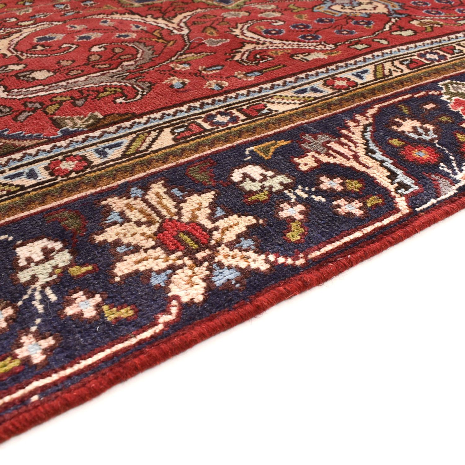 Perzisch tapijt - Tabriz - 253 x 177 cm - rood