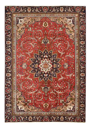 Tapis persan - Tabriz - 253 x 177 cm - rouge