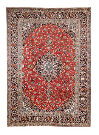 Perzisch tapijt - Keshan - 423 x 302 cm - rood