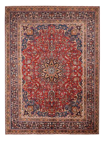 Tapis persan - Classique - 393 x 292 cm - rouge