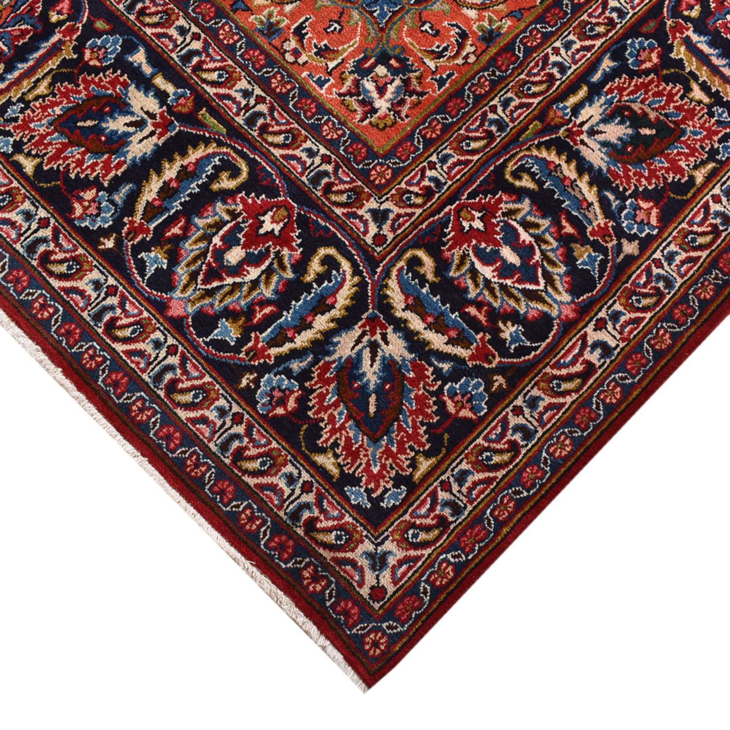 Tapis persan - Classique carré  - 319 x 296 cm - rouge