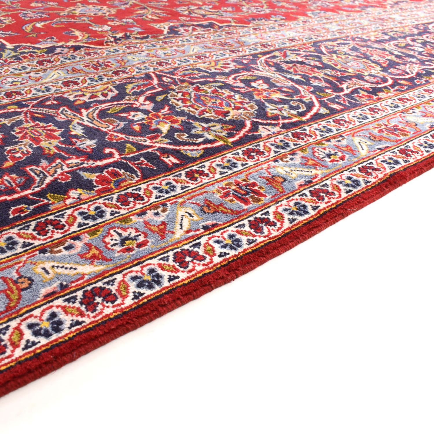 Perzisch tapijt - Keshan - 393 x 294 cm - rood