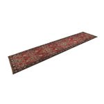 Tapis de couloir Tapis persan - Tabriz - 433 x 95 cm - rouge