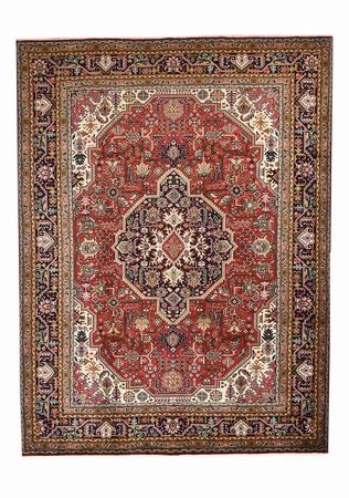 Tapete Persa - Tabriz - 335 x 252 cm - vermelho