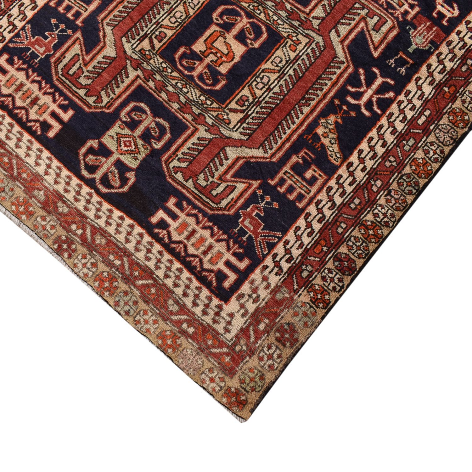 Tapis de couloir Tapis persan - Nomadic - 325 x 100 cm - rouge clair