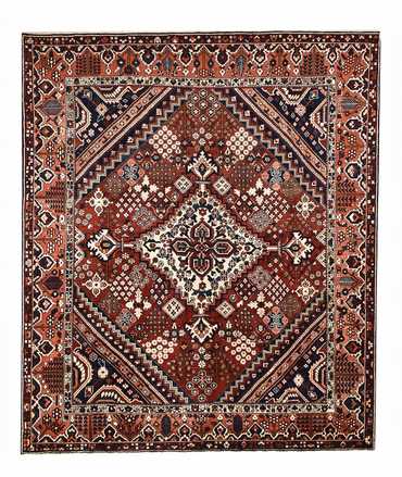 Perser Rug - Nomadic other shape  - 369 x 312 cm - dark red