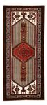 Tapis de couloir Tapis persan - Nomadic - 220 x 100 cm - rouge