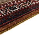 Loper Perzisch Tapijt - Nomadisch - 220 x 100 cm - rood