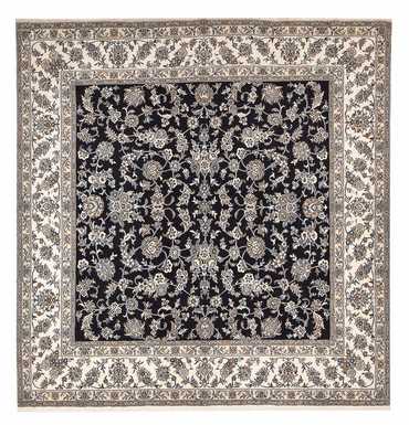 Perser Rug - Nain square  - 293 x 281 cm - dark blue