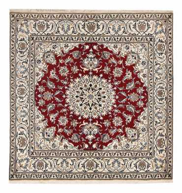 Perser Rug - Nain square  - 197 x 195 cm - red