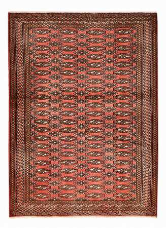 Turkaman Rug - 131 x 100 cm - light red