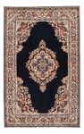 Tapis persan - Classique - 205 x 128 cm - bleu foncé