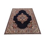 Tapis persan - Classique - 205 x 128 cm - bleu foncé