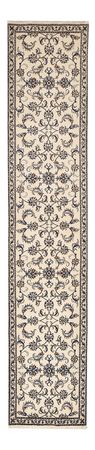 Løper Persisk teppe - Nain - 377 x 79 cm - beige