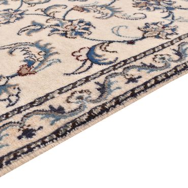 Loper Perzisch tapijt - Nain - 377 x 79 cm - beige