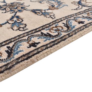 Tapis de couloir Tapis persan - Nain - 311 x 79 cm - beige