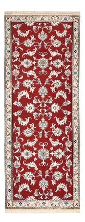 Tapis de couloir Tapis persan - Nain - 198 x 77 cm - rouge