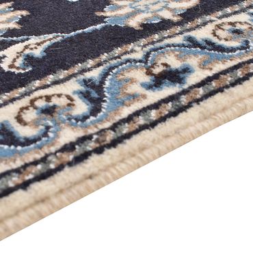 Tapis de couloir Tapis persan - Nain - 200 x 79 cm - bleu foncé