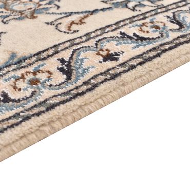 Tapis de couloir Tapis persan - Nain - 201 x 77 cm - beige