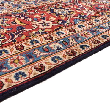 Tapis persan - Keshan - 407 x 296 cm - bleu foncé