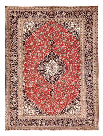 Perzisch tapijt - Keshan - 392 x 293 cm - rood