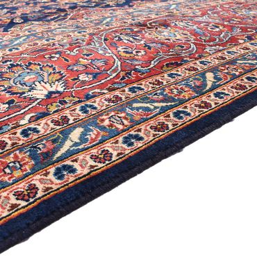 Tapis persan - Keshan - 407 x 300 cm - bleu foncé