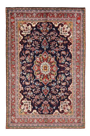 Tapis persan - Nomadic - 297 x 193 cm - bleu foncé