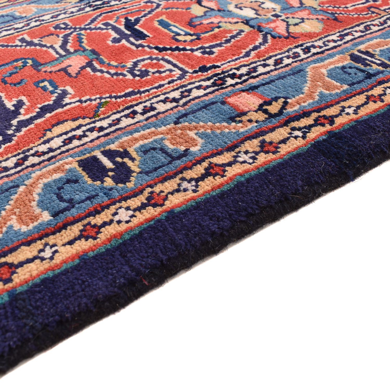 Tapis persan - Classique - 333 x 224 cm - bleu foncé