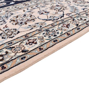 Tapis persan - Nain - Premium - 361 x 261 cm - bleu foncé