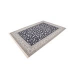 Tapis persan - Nain - Premium - 361 x 261 cm - bleu foncé